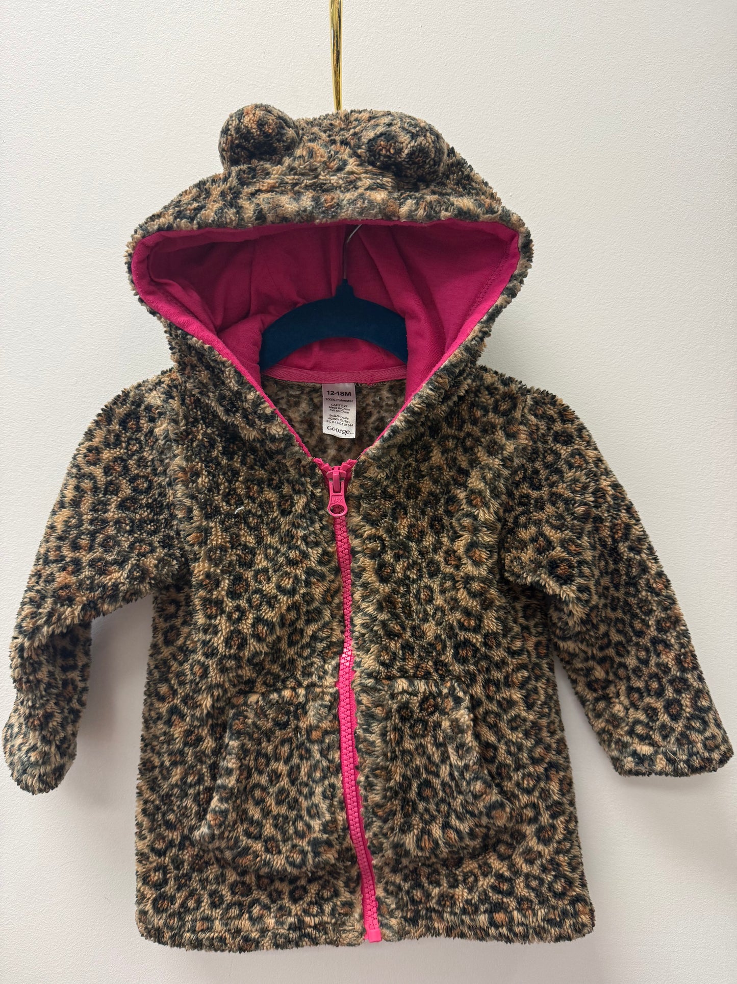 GEORGE CHEETAH SWEATER SIZE 12-18M