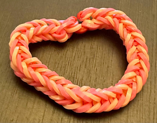 Orange and Pink Bracelet - Size 4-9