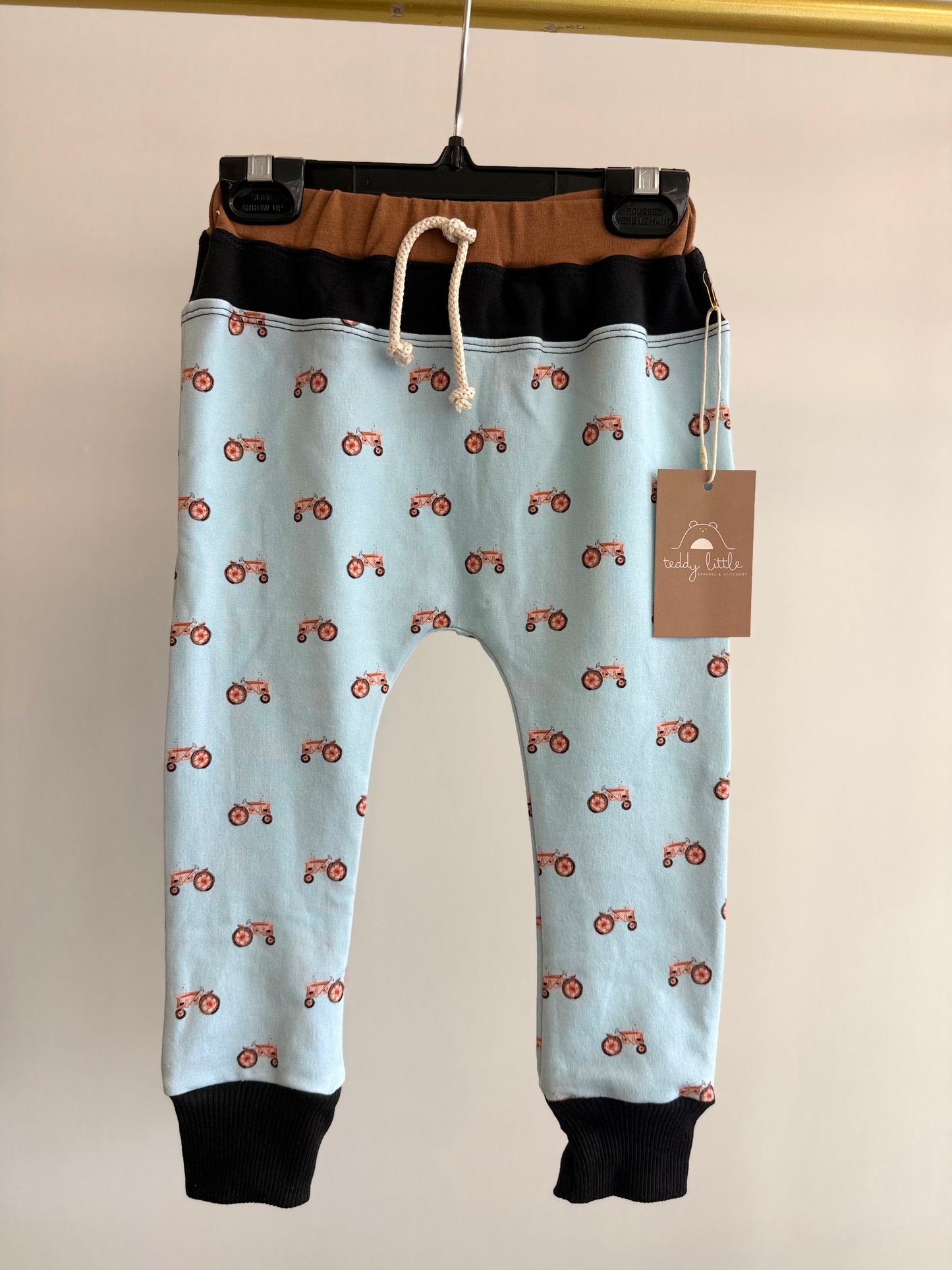TEDDY LITTLE APPAREL TRACTOR PANTS