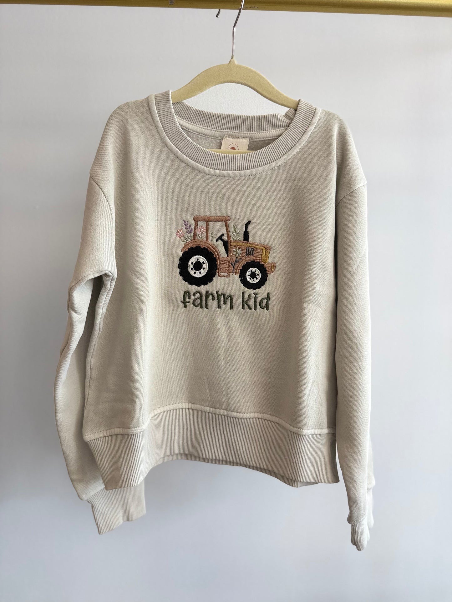 TEDDY LITTLE APPAREL FARM KID CREW