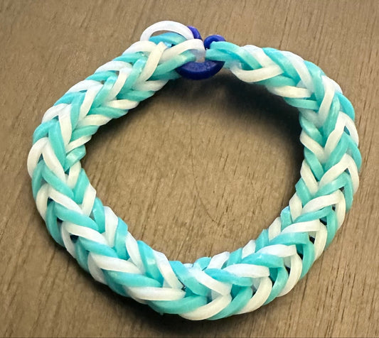 Blue and White Bracelet - Size 4-8