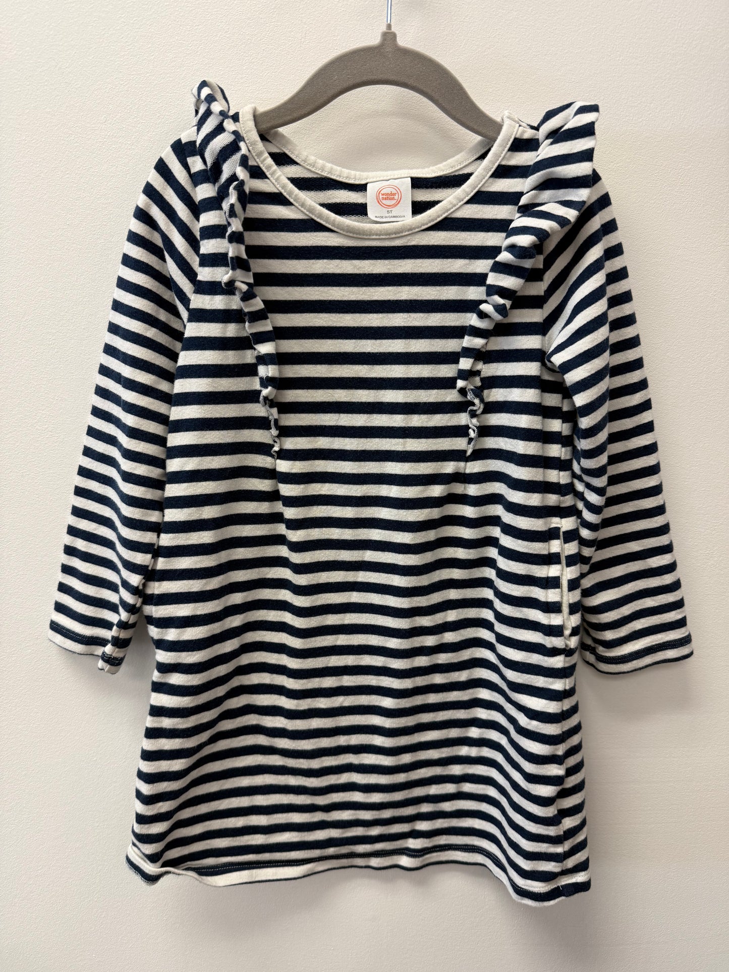 WONDER NATION POCKET DRESS SIZE 5T