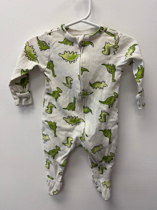 OLD NAVY DINO SLEEPER SIZE 3-6M