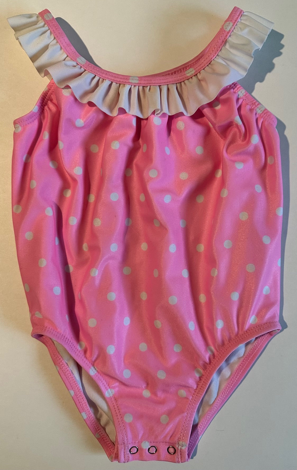 George, Pink Polka-Dot Bathing Suit - 18-24 Months