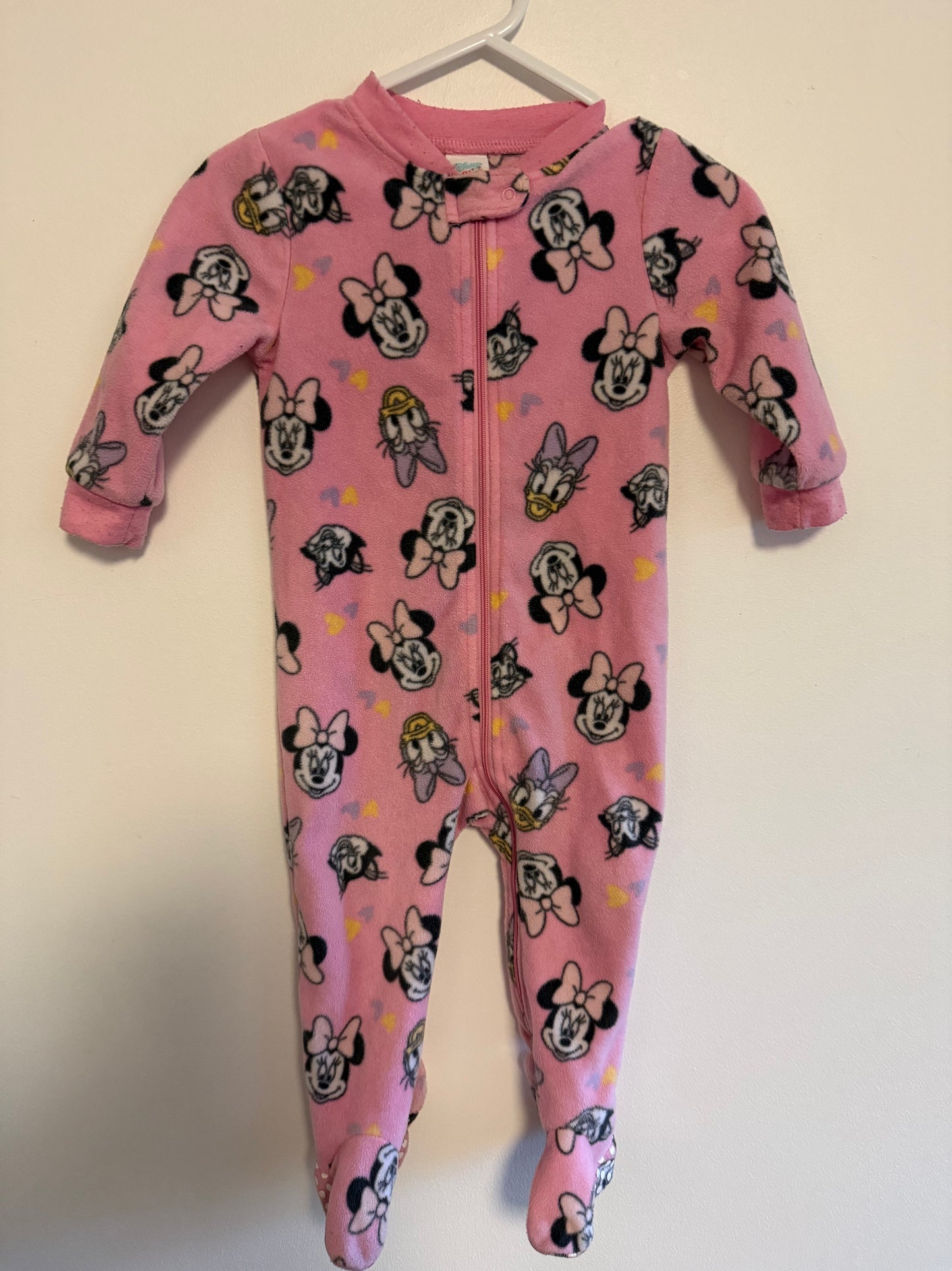 DISNEY FLEECE MINNIE SLEEPER SIZE 12-18M
