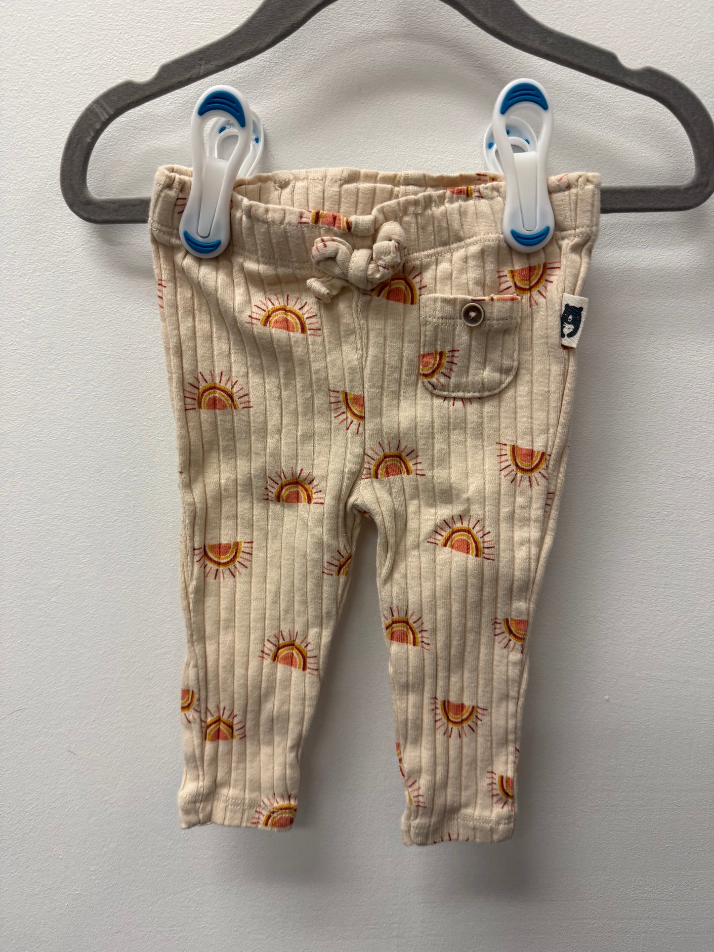 RABBIT + BEAR SUNSHINE PANTS SIZE 3-6M