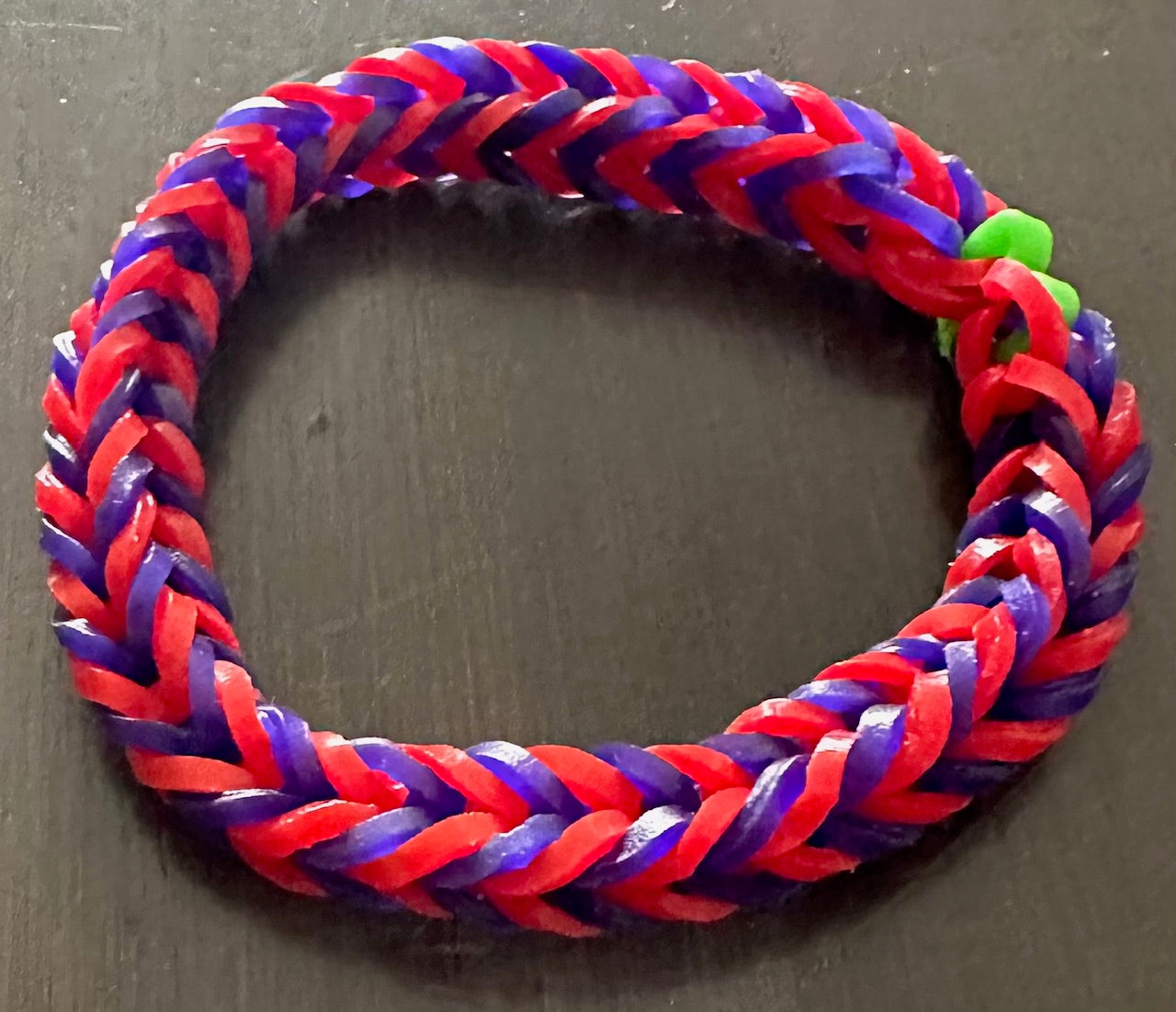 Red and Dark Blue Bracelet - Size 6-10