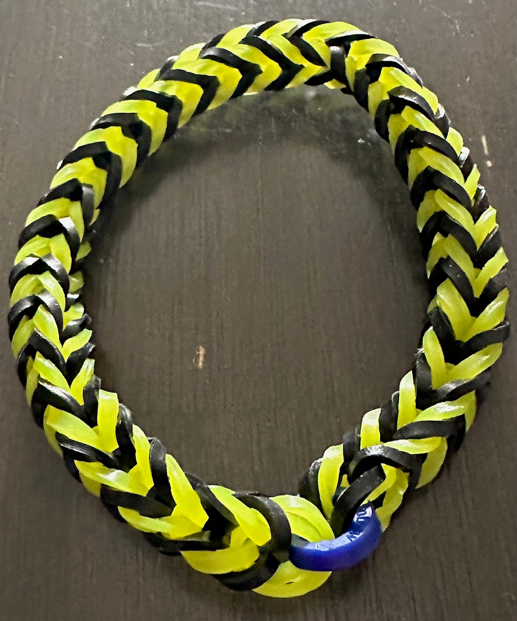 Yellow and Black Bracelet - Size 11+