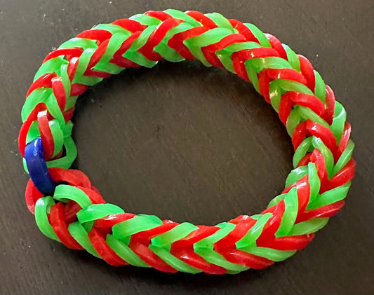 Red and Green Bracelet - Size 3-5