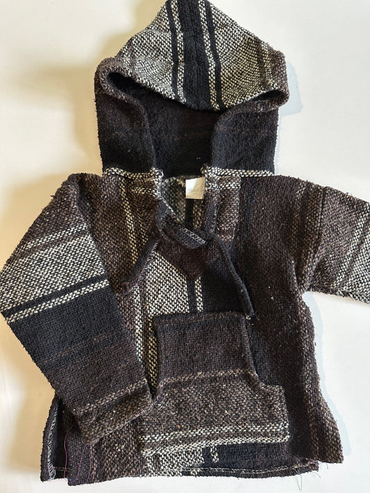 Unknown Brand, Black and Grey Hoodie - Size 2T