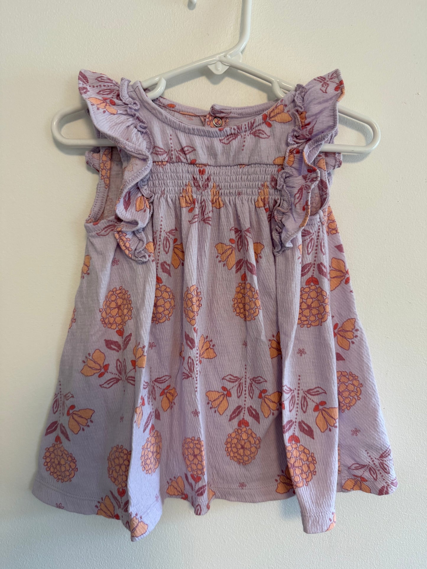 CARTERS PURPLE DRESS SIZE 6-9M