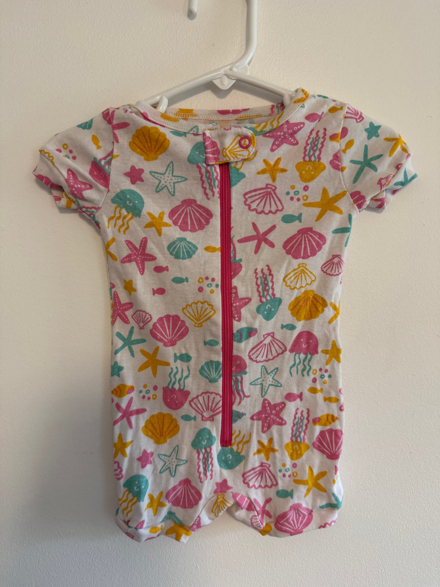JOE FRESH SHELL ROMPER SIZE 3-6M
