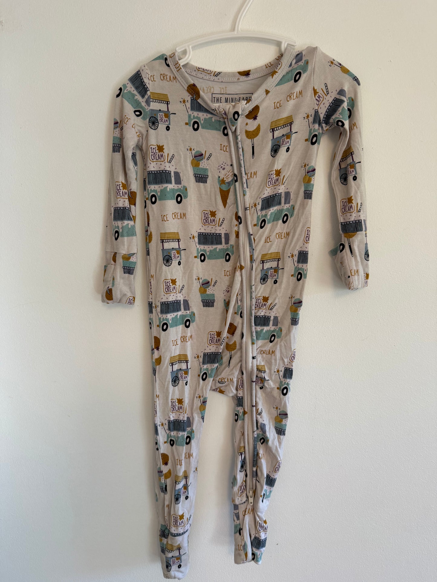 THE MINI BABE BAMBOO SLEEPER SIZE 9-12M