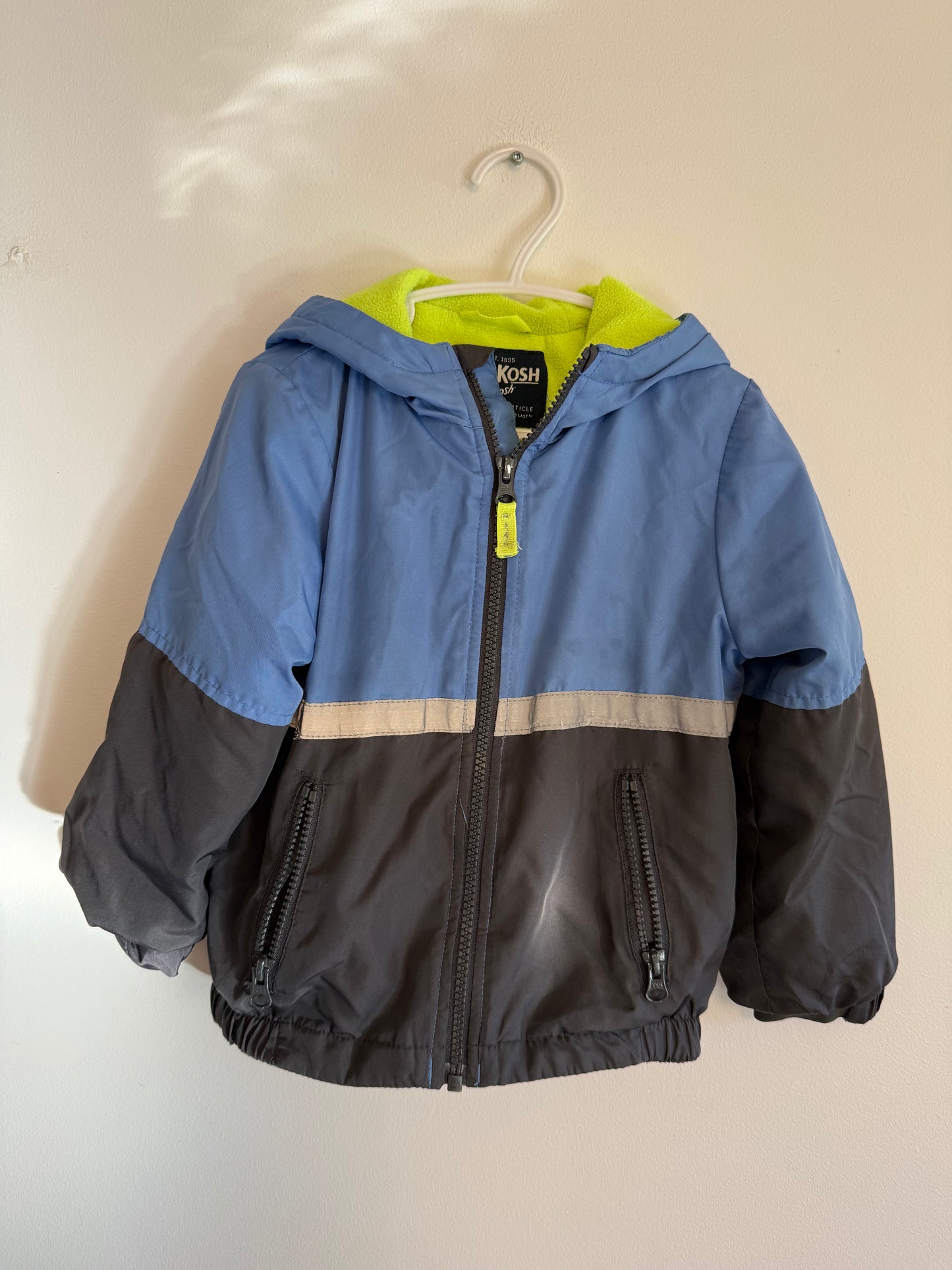 OSHKOSH LINED COAT (PLAY) SIZE 2T
