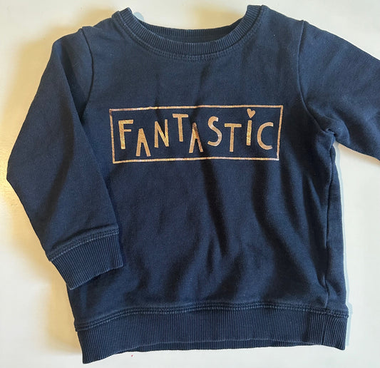 H&M, "Fantastic" Pullover - 9-12 Months