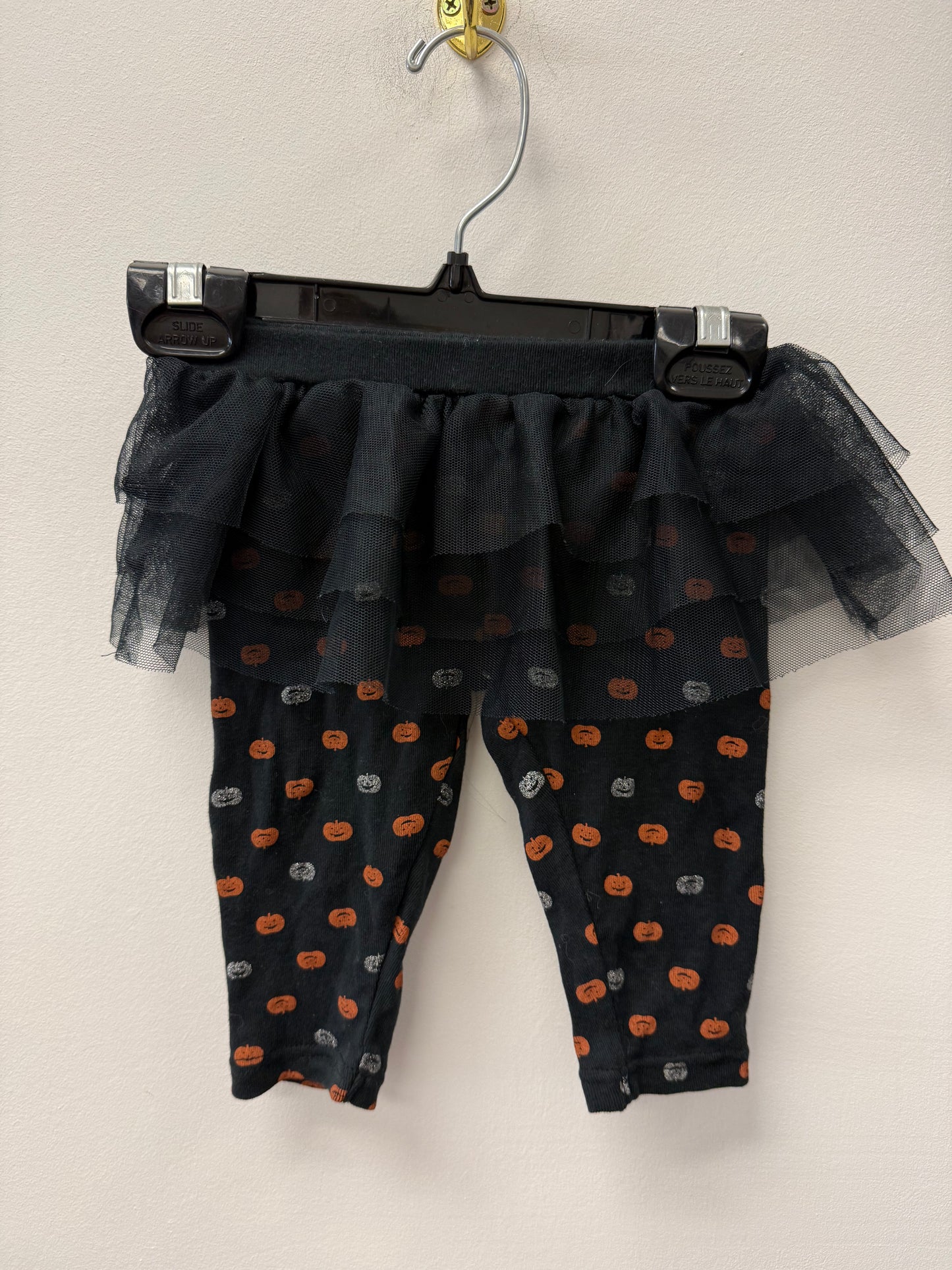 CARTERS PUMPKIN TUTU LEGGINGS SIZE 6M