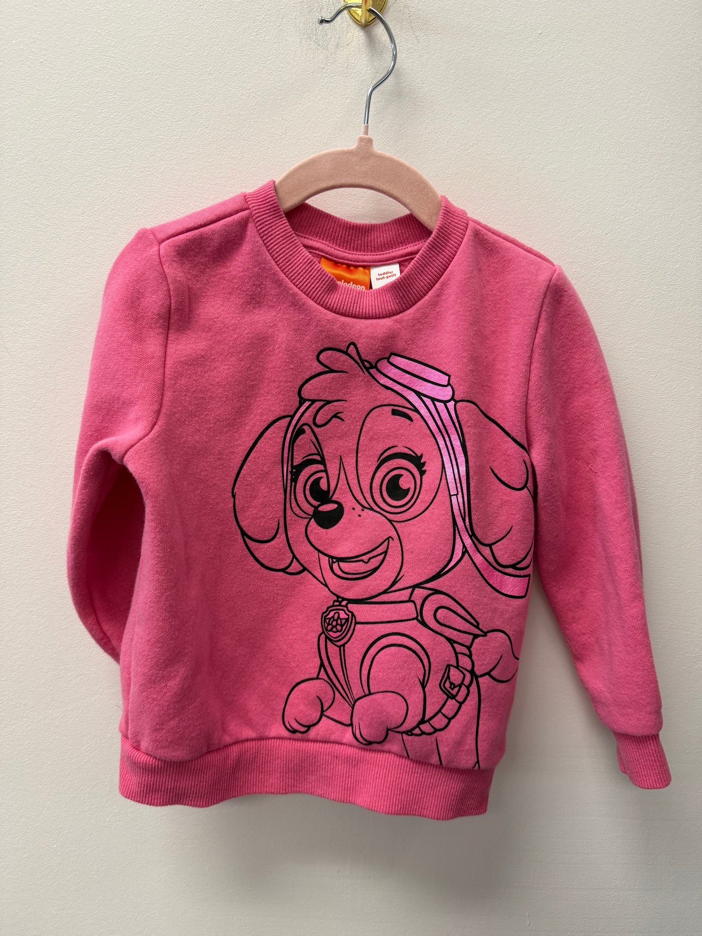 PAW PATROL PINK CREW SIZE 3T