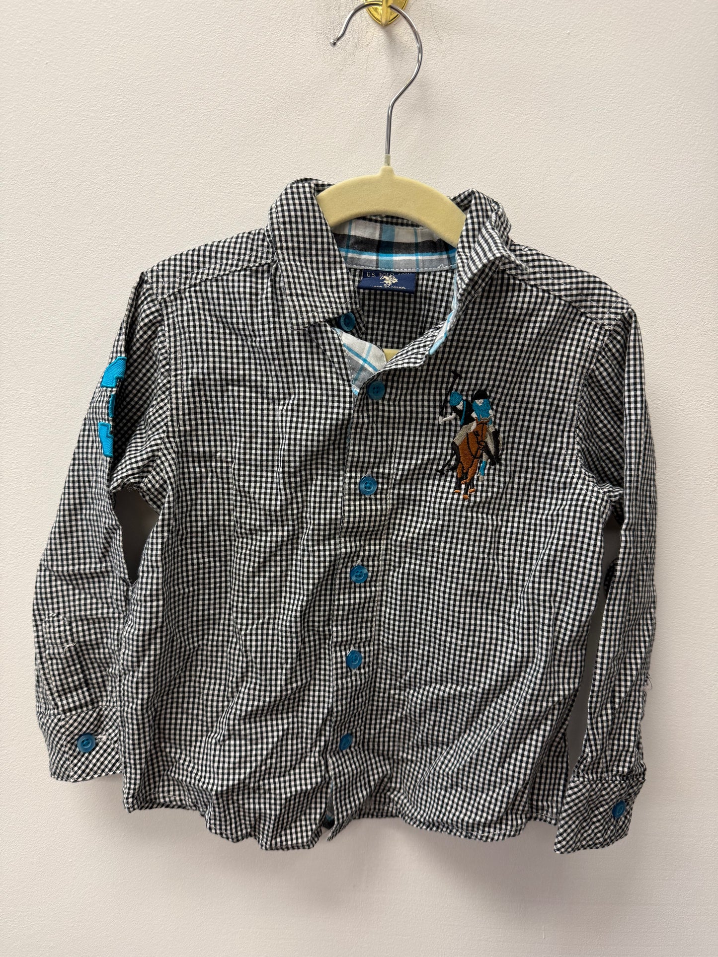 POLO WESTERN SHIRT SIZE 3T