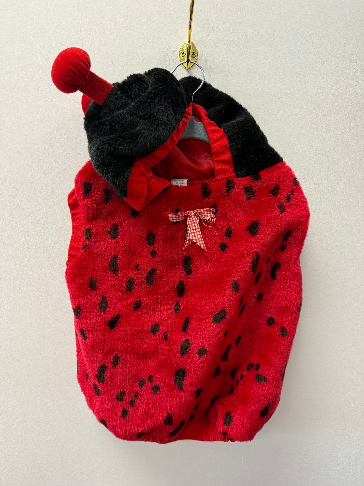 LADY BUG COSTUME SIZE 12-24M