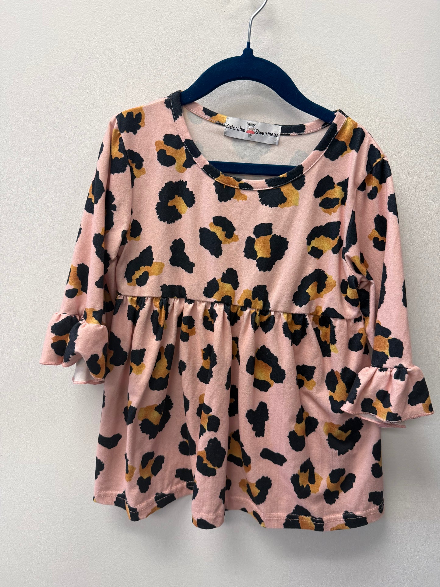 ADORABLE SWEETNESS CHEETAH SHIRT SIZE 6