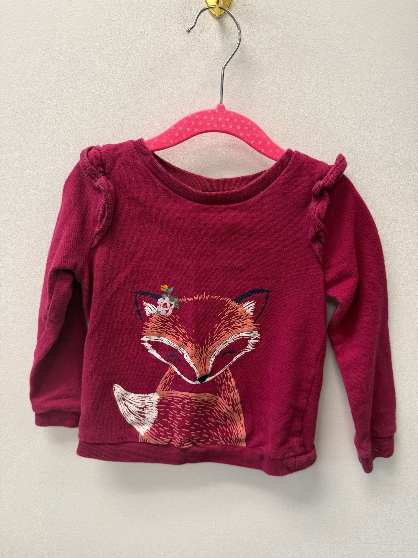 CARTERS FOX CREW SIZE 3T