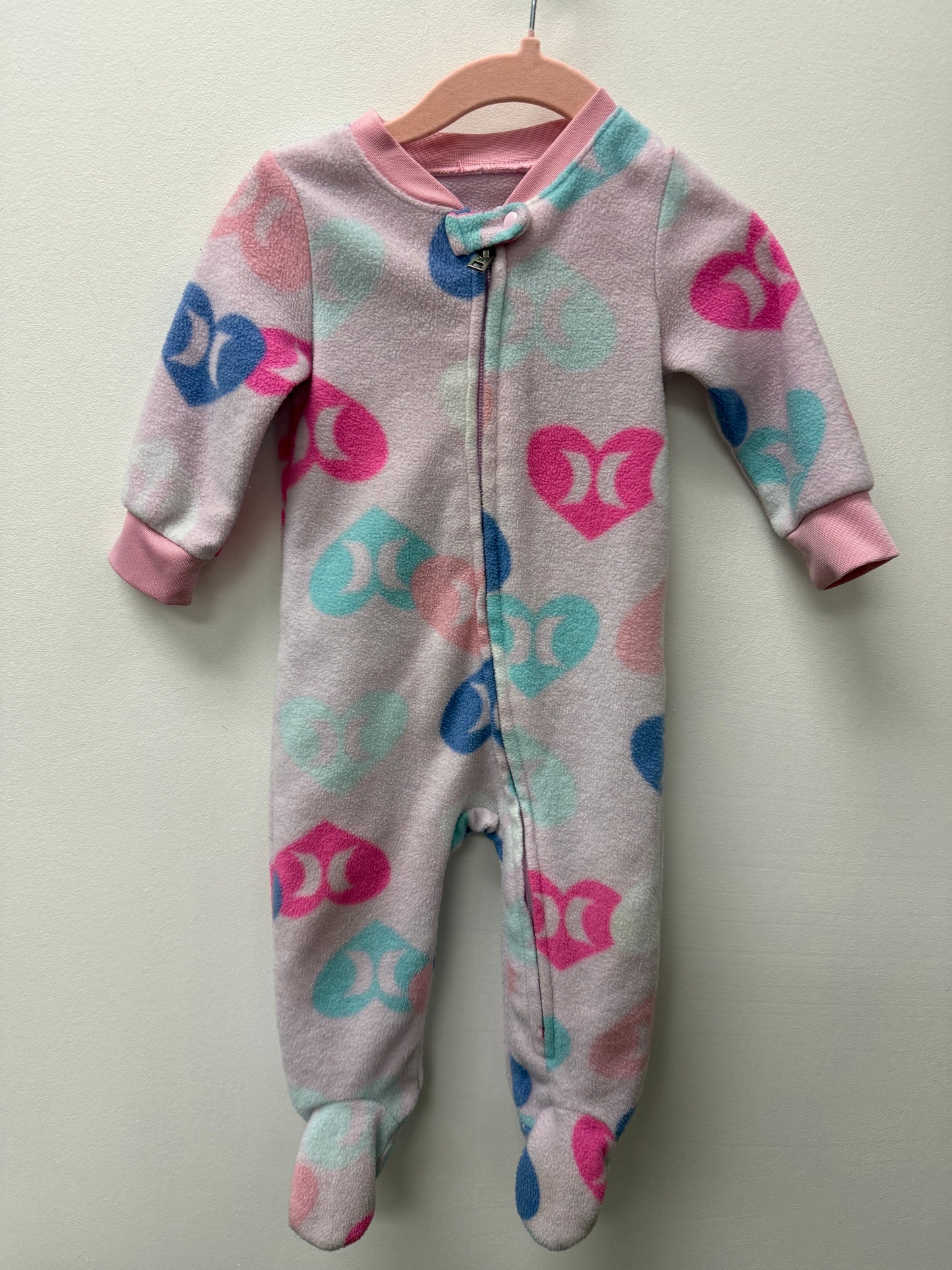 HURLEY FLEECE SLEEPER SIZE 9M