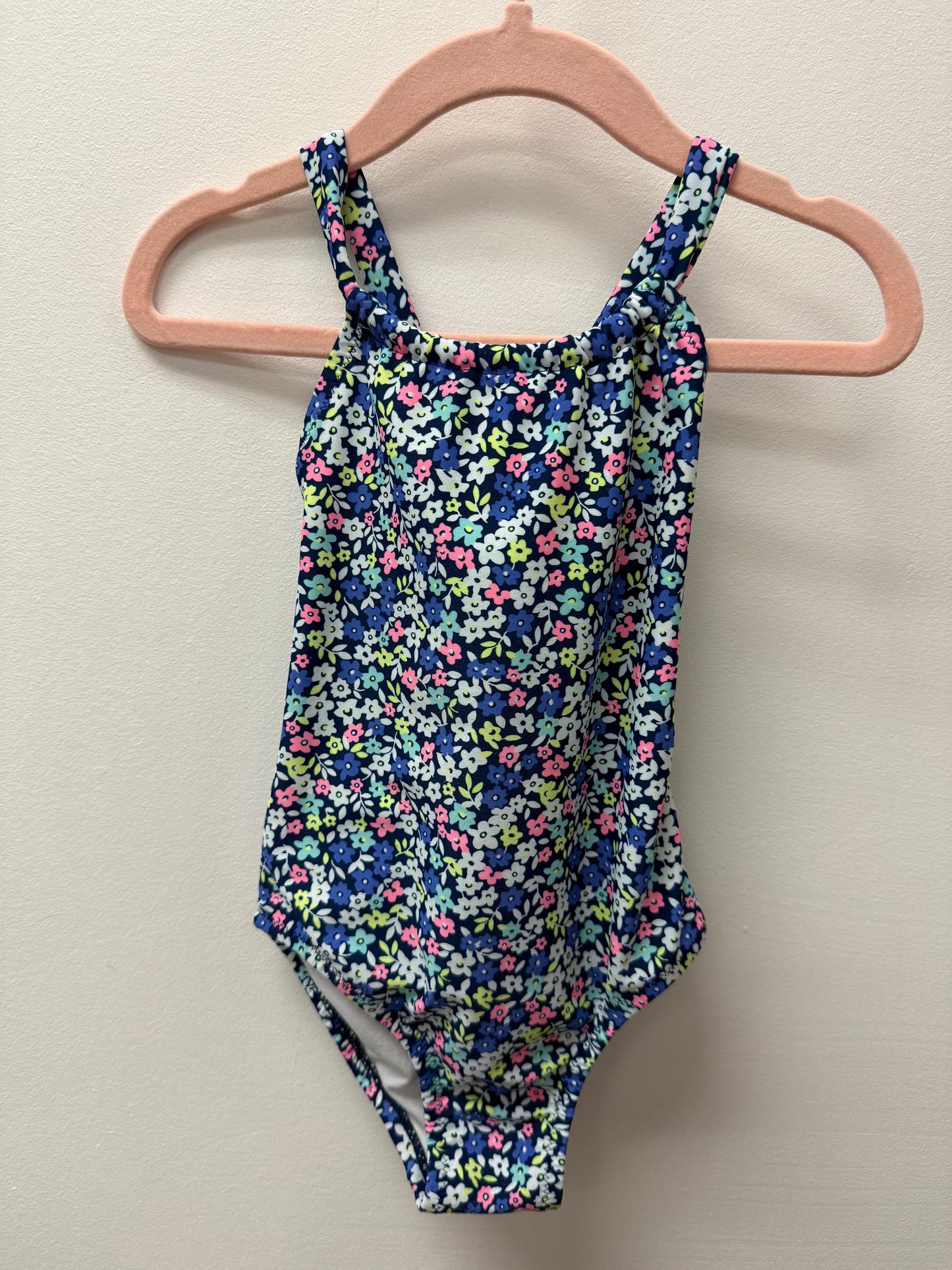 CARTERS FLORAL BATHING SUIT SIZE 2T