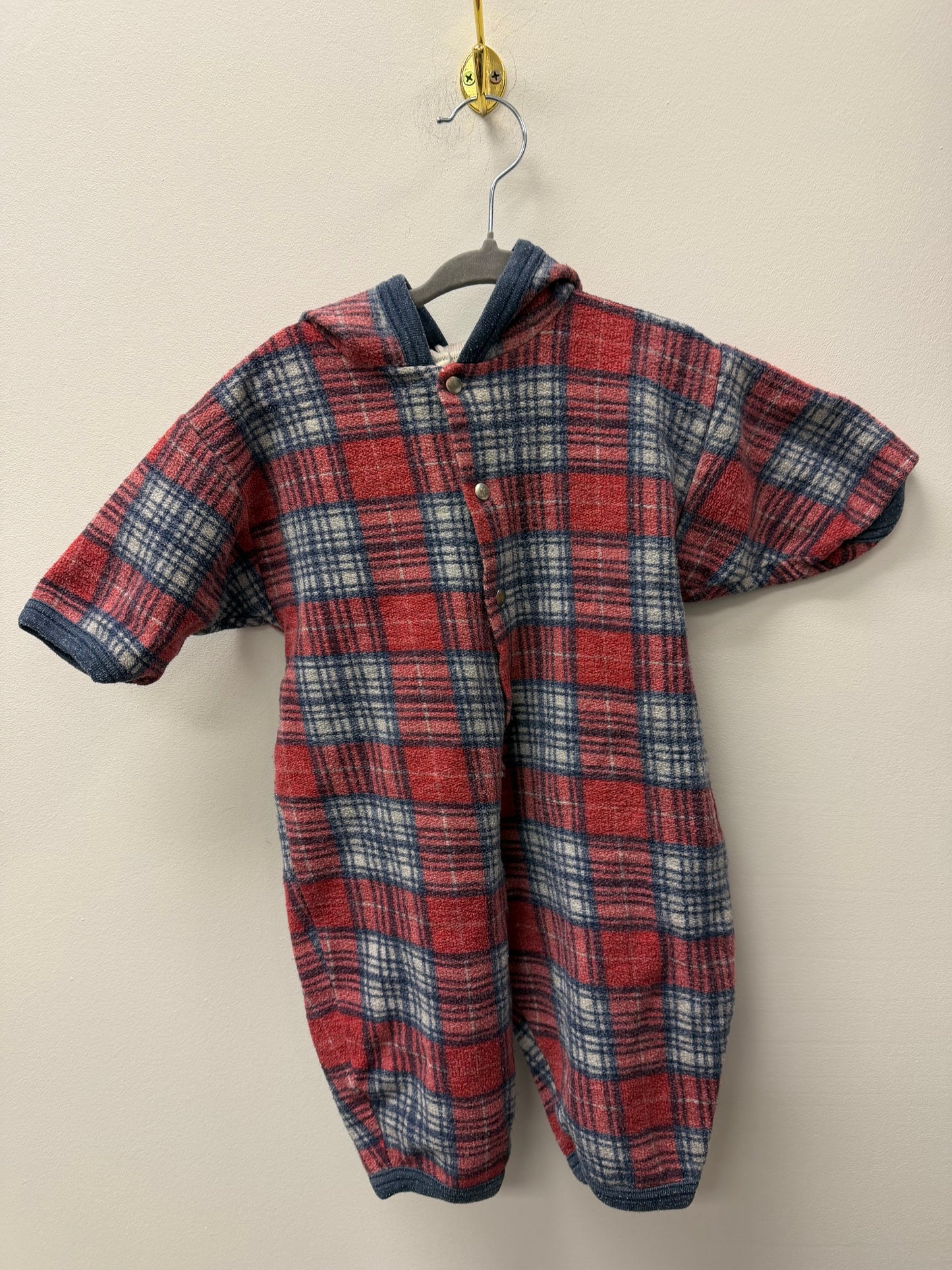VINTAGE CHILDRENS H&M HOODED ONE PIECE SIZE 12-18M