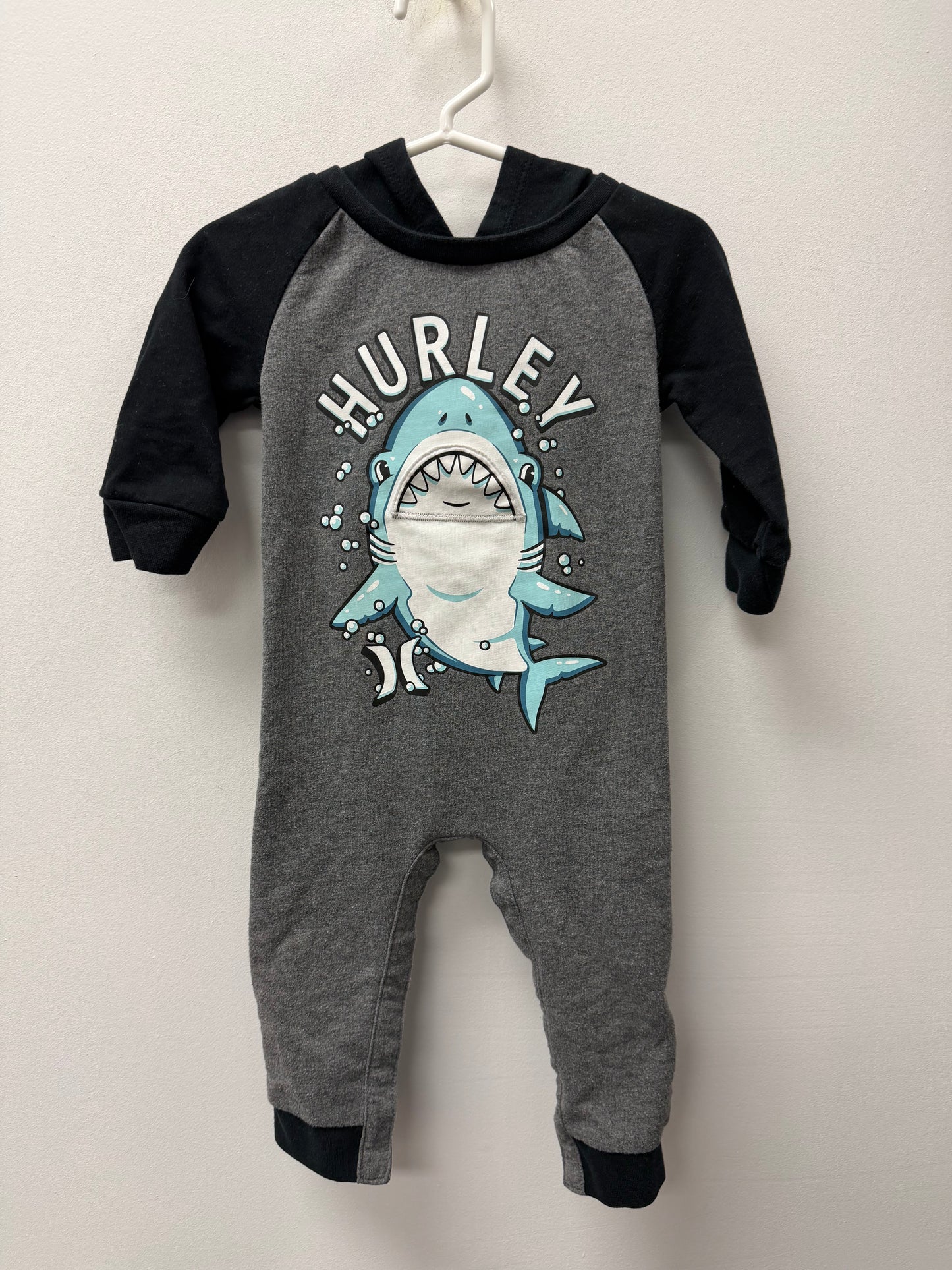 HURLEY HOODED ONE PIECE SIZE 12M