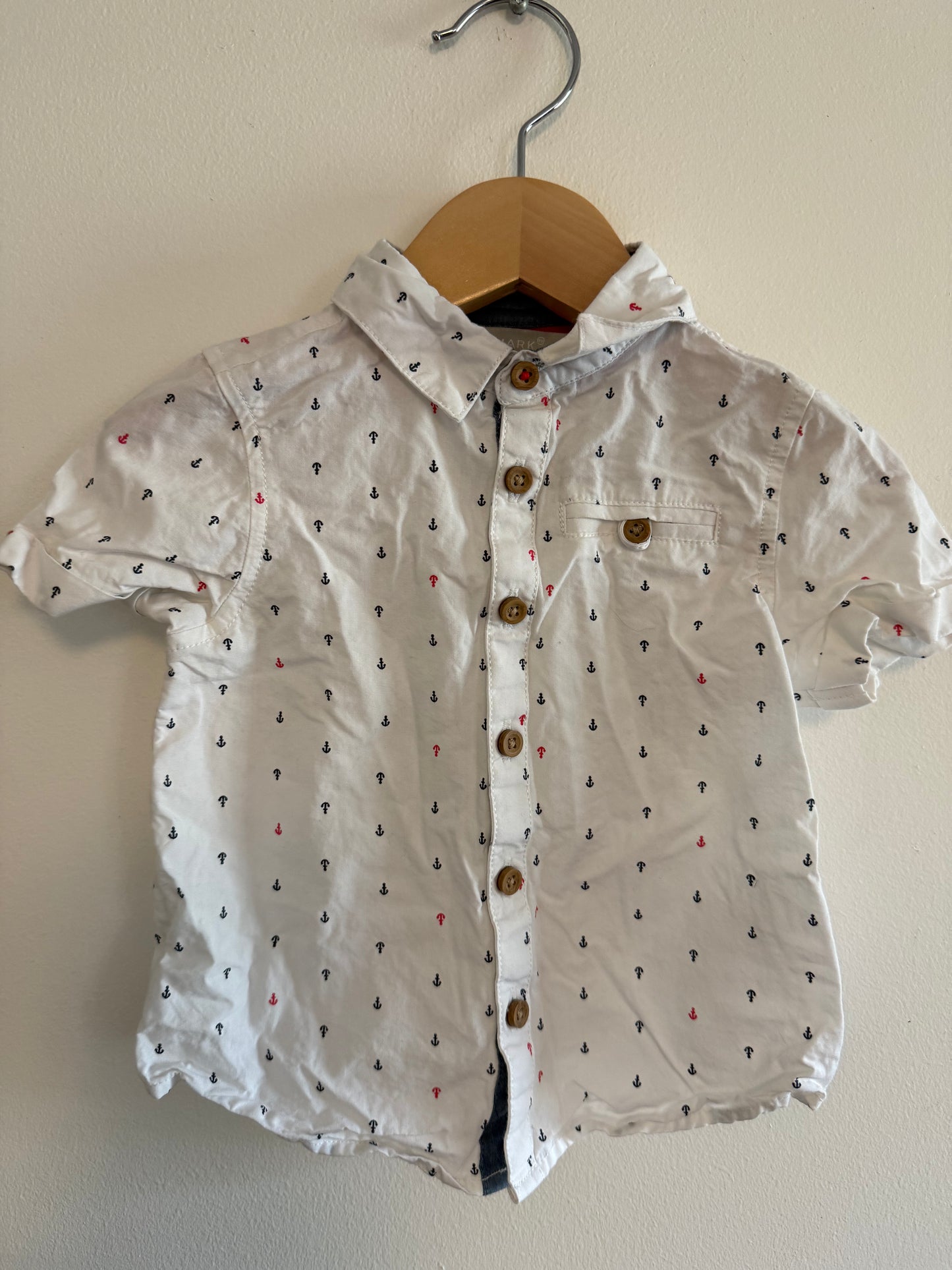 PRIMARK BUTTON UP SIZE 12-18M