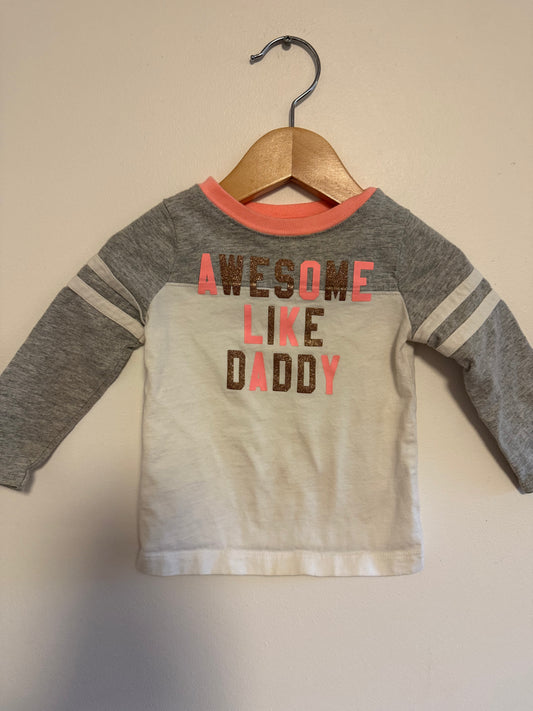 CARTERS DADDY SHIRT SIZE 18M