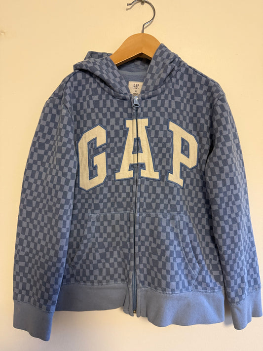 GAP KIDS CHECKERED SWEATER SIZE 8
