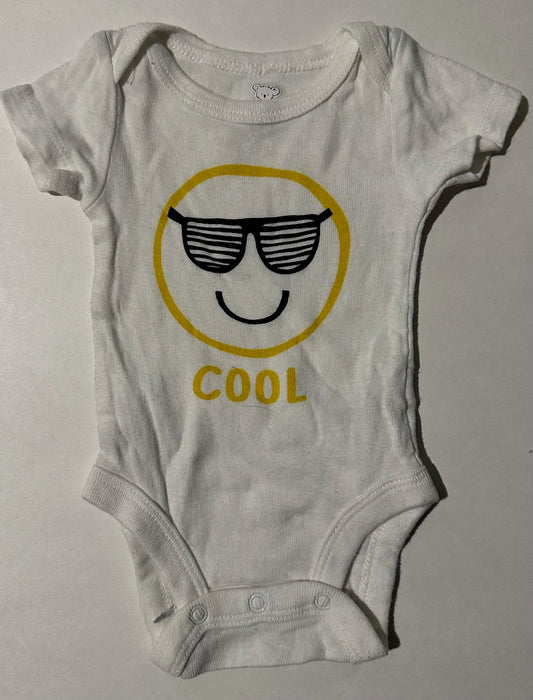 Koala Baby, White "Cool" Onesie - Newborn