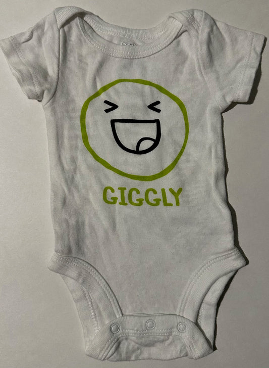 Koala Baby, White "Giggly" Onesie - Newborn