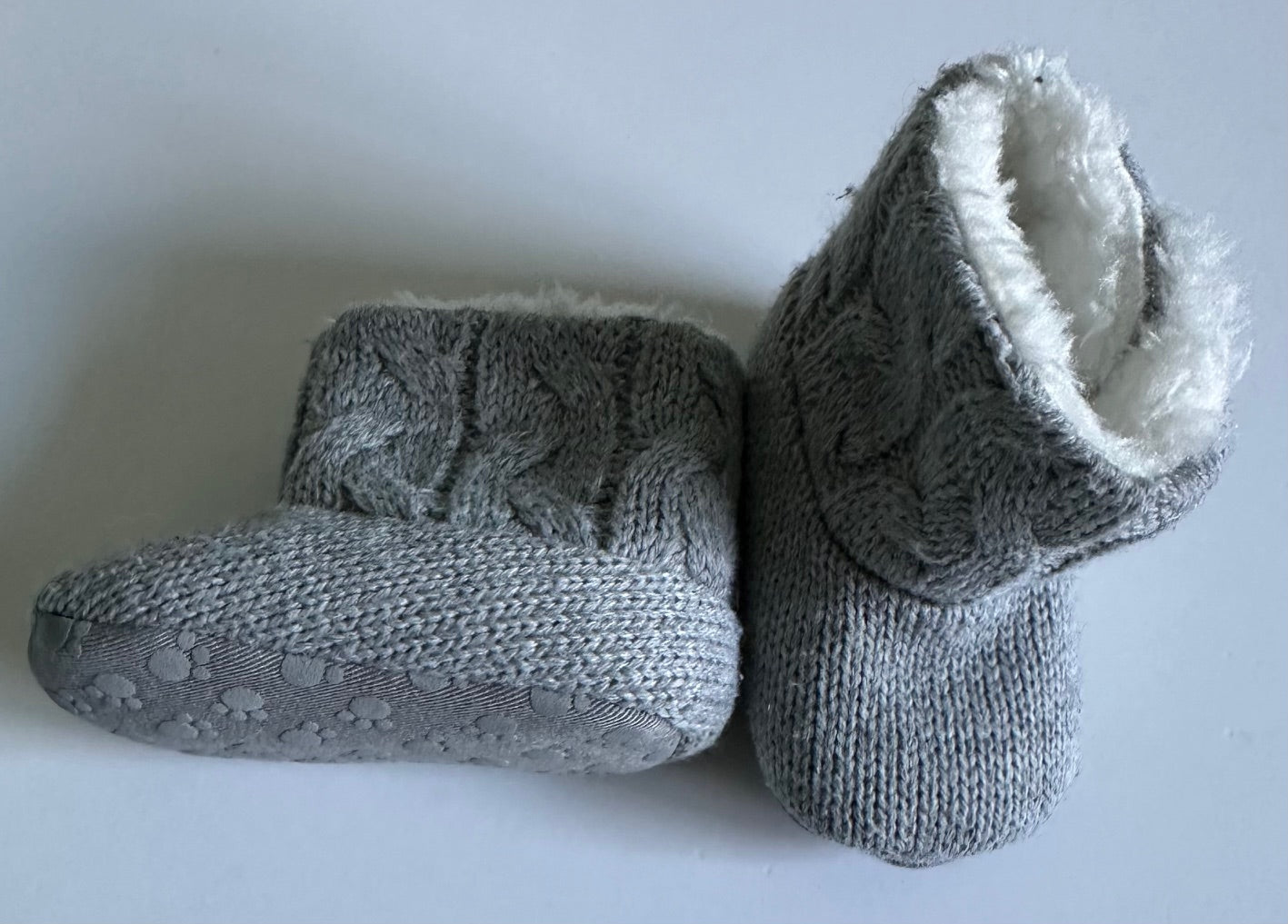 Knitted booties for shop adults for sale