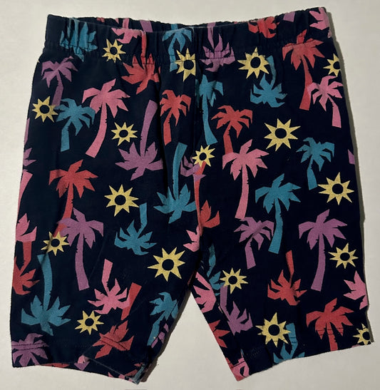 George, Colourful Palm Tree Shorts - Size XS (4-5)