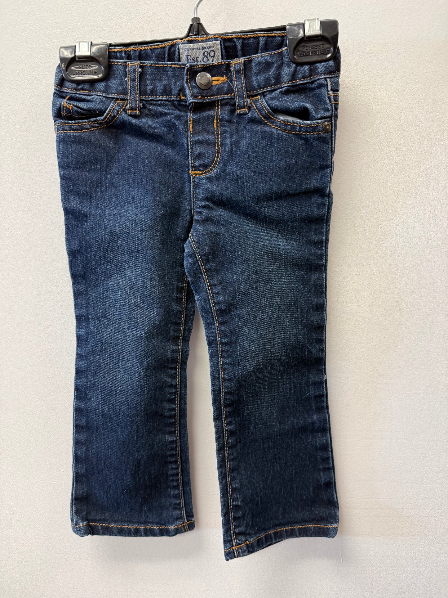 CHILDRENS PLACE BOOT CUT JEANS SIZE 2T