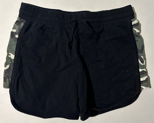 Fabyoulous, Black and Camo Shorts - Size Medium