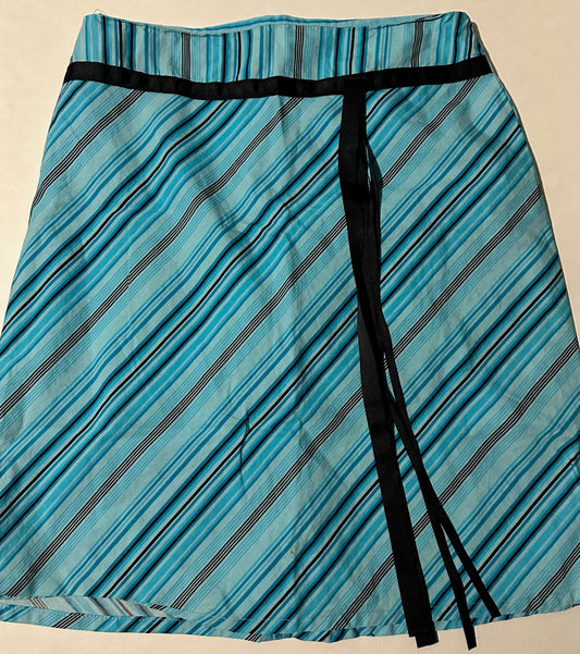 *Adult* No Boundaries, Blue Striped Skirt - Size 3