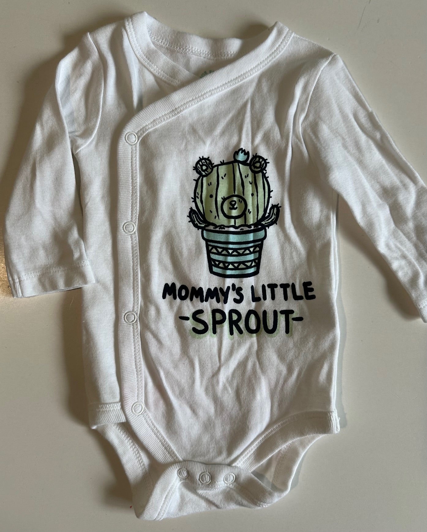 Joe Fresh, "Mommy's Little Sprout" Onesie - 0-3 Months