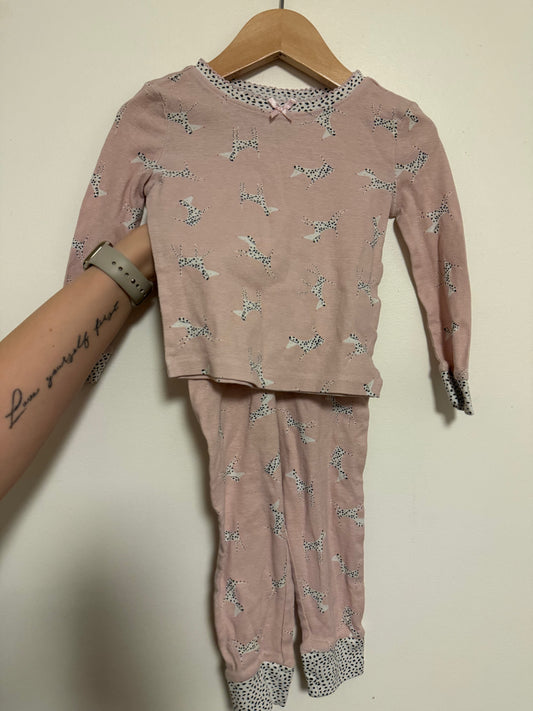 DASH + STAR DALMATION PJ'S SIZE 2T