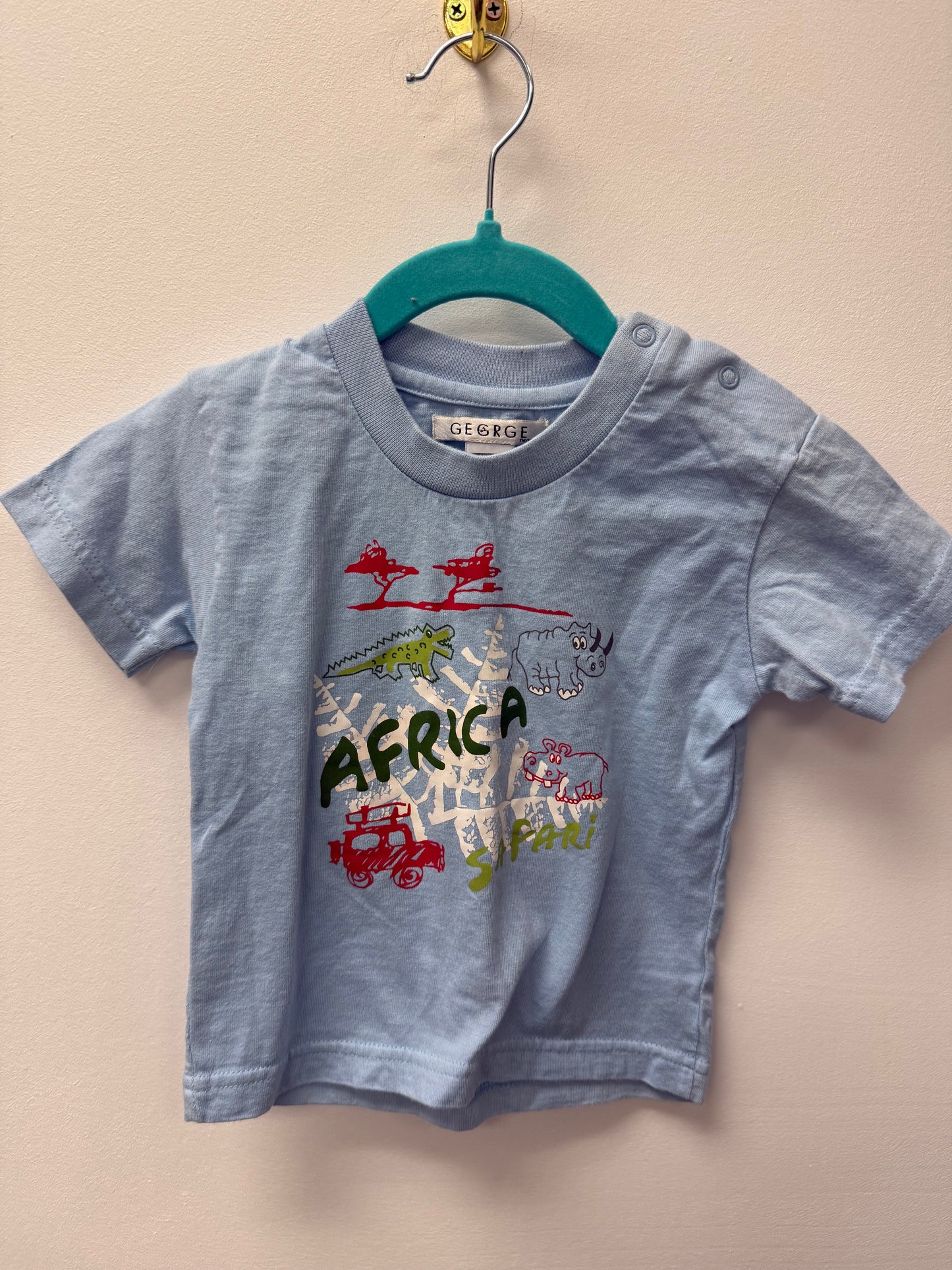 GEORGE AFRICA SHIRT SIZE 24M