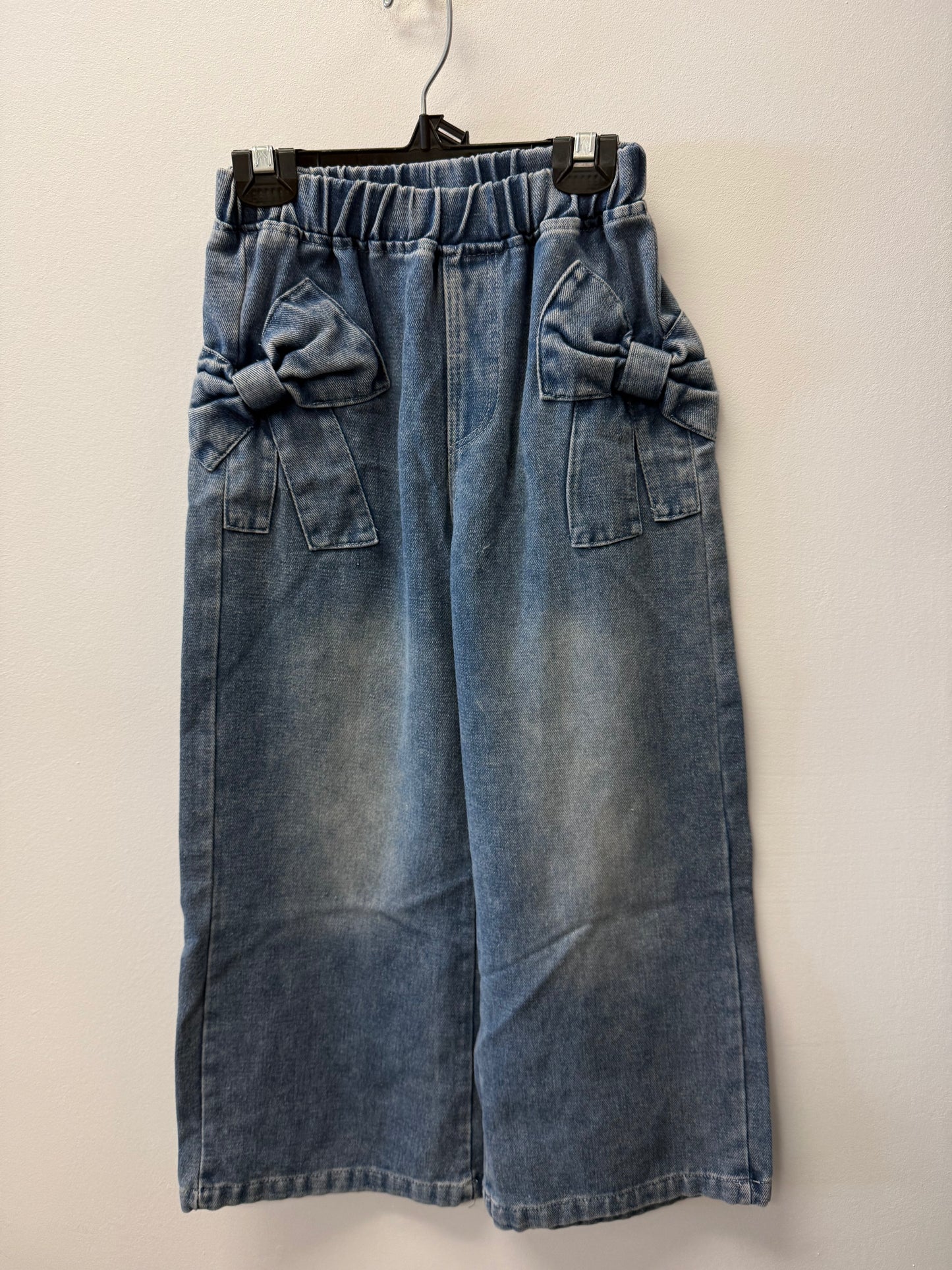 BOW JEANS SIZE 7-8