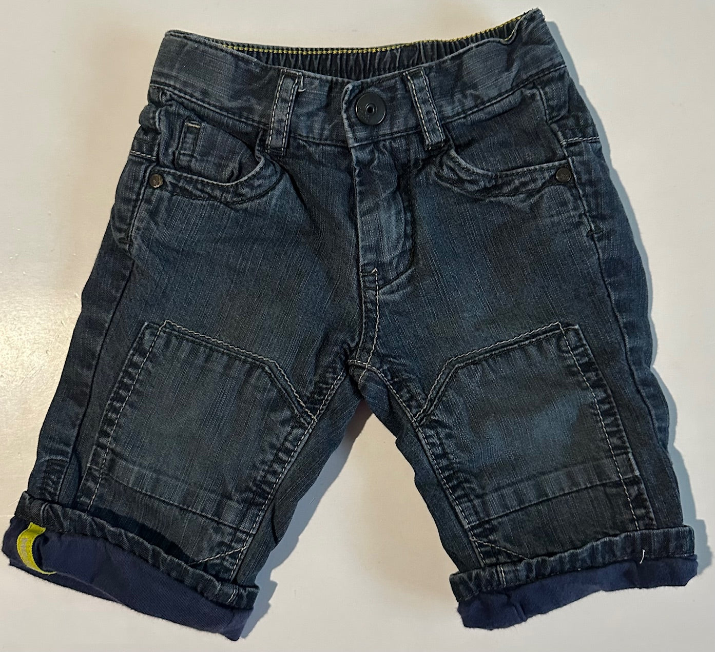 Mexx, Faded Black Lined Pants - 3-6 Months