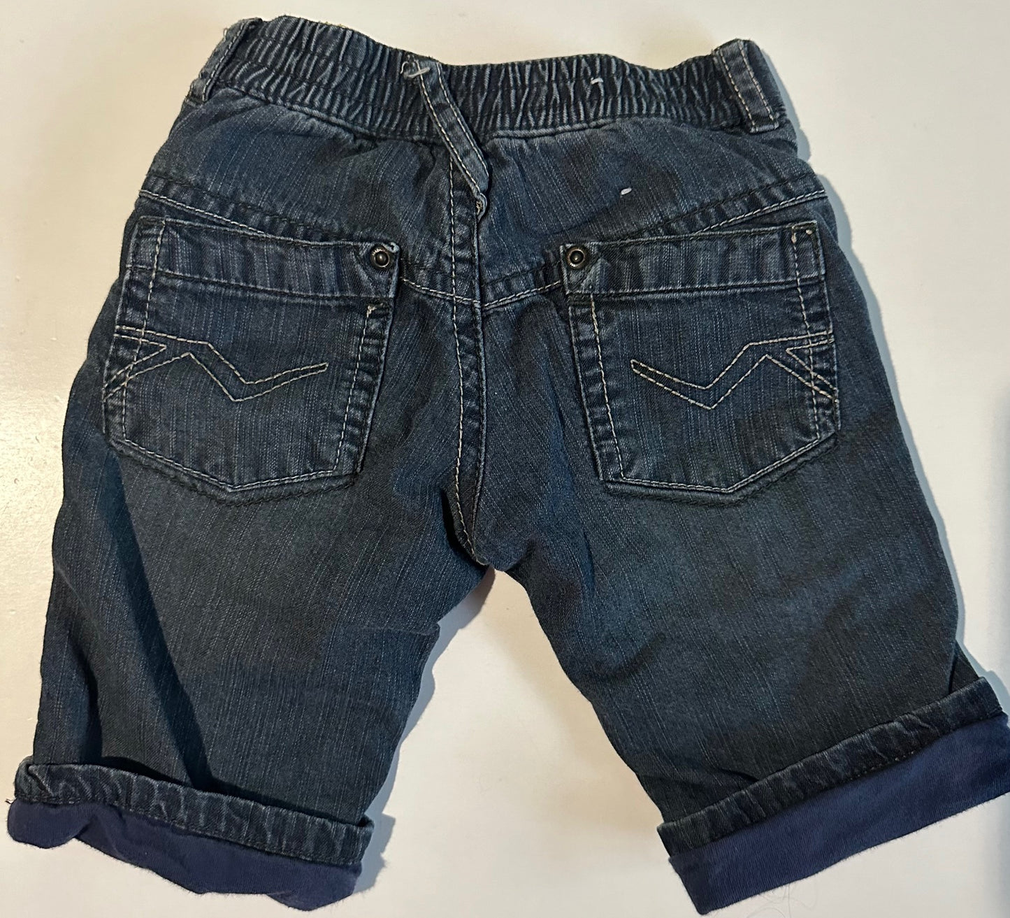 Mexx, Faded Black Lined Pants - 3-6 Months