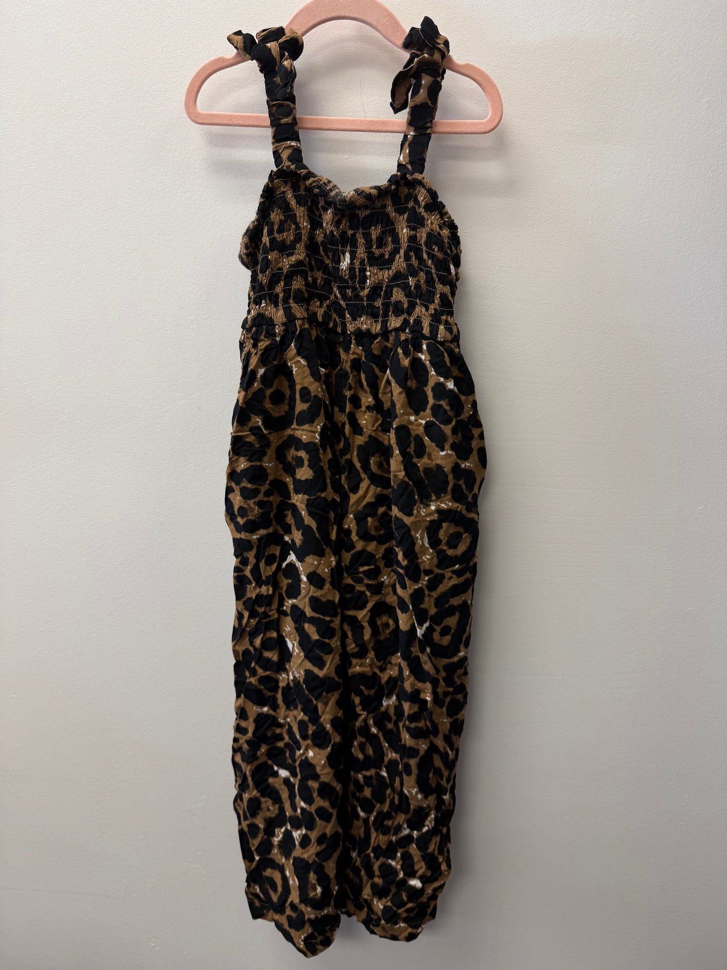 SUKO GIRL CHEETAH ROMPER SIZE 8