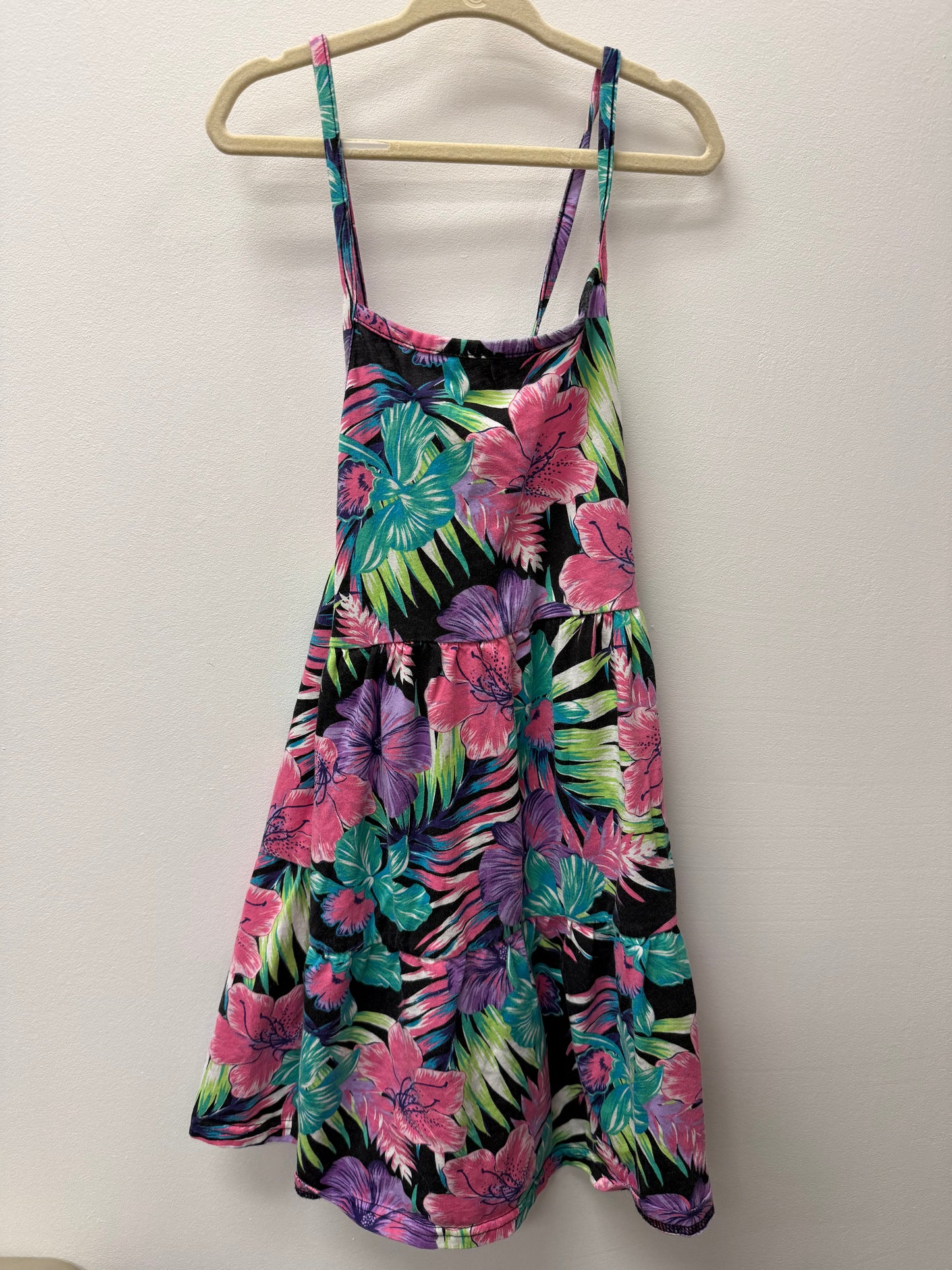 CHILDRENS PLACE FLORAL DRESS SIZE 10-12