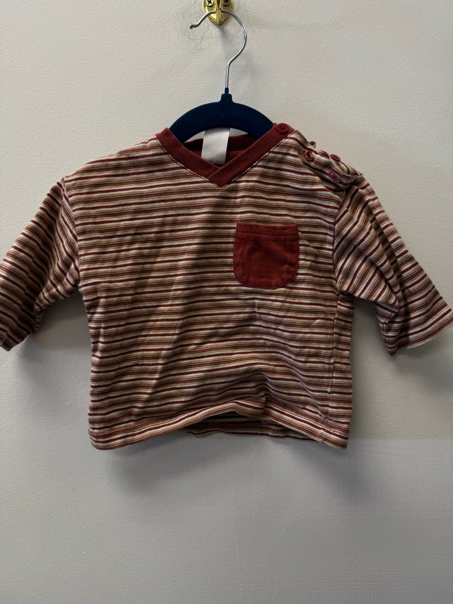 TOGO STRIPPED SHIRT SIZE 6M