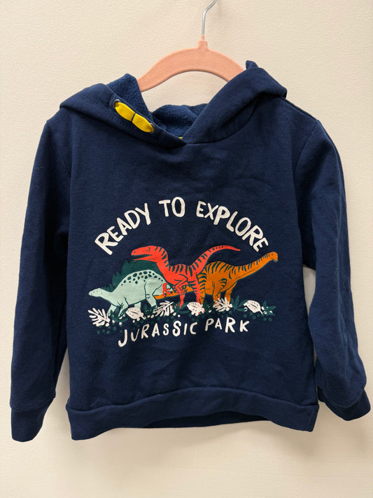 JURASSIC PARK HOODIE SIZE 4T