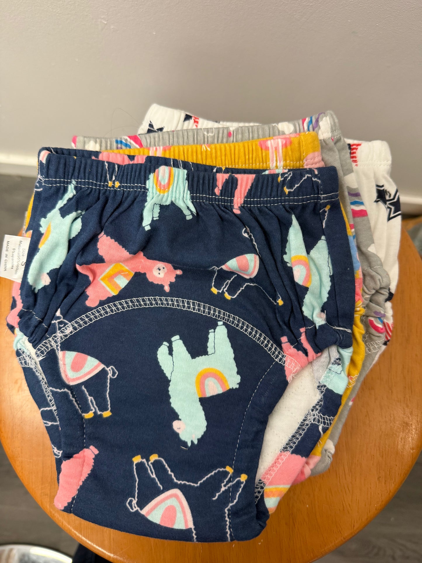 NEW 5 PACK OF TRAINING UNDERWEAR SIZE SMALL 2-3T